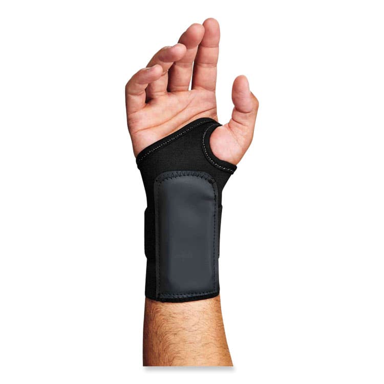 ERGODYNE CORPORATION ProFlex 4000 Single Strap Wrist Support, Small, Fits Right Hand, Black (EGO70002) thumbnail 4