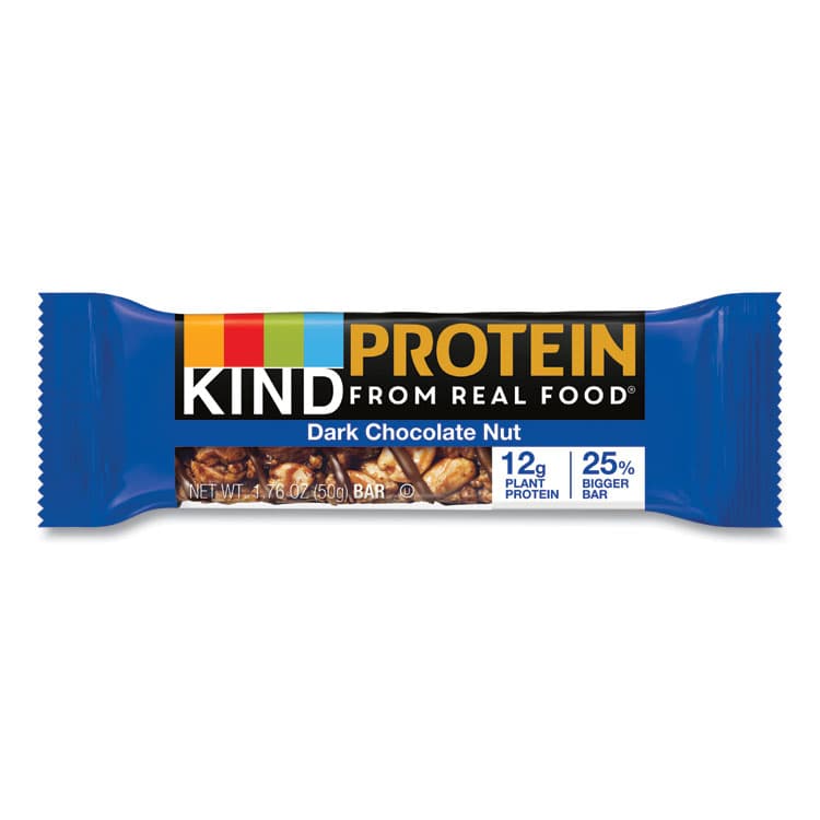 KIND LLC Protein Bars, Double Dark Chocolate, 1.76 oz, 12/Pack (KND26036) thumbnail 2