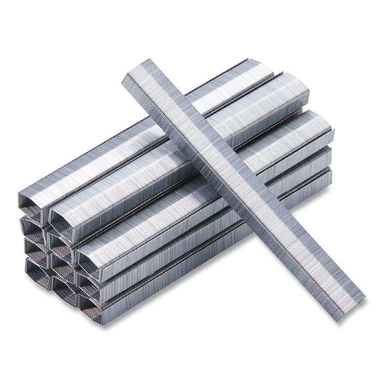 STANLEY BOSTITCH B8 PowerCrown Premium Staples, 0.25" Leg, 0.5" Crown, Steel, 5,000/Box (BOSSTCRP211514) thumbnail 3