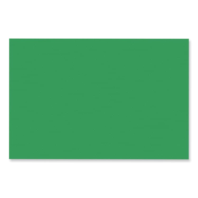 DIXON TICONDEROGA CO. SunWorks Construction Paper, 50 lb Text Weight, 12 x 18, Holiday Green, 50/Pack (PAC8007) thumbnail 2