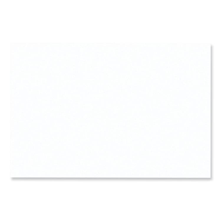DIXON TICONDEROGA CO. SunWorks Construction Paper, 50 lb Text Weight, 12 x 18, Bright White, 50/Pack (PAC8707) thumbnail 2