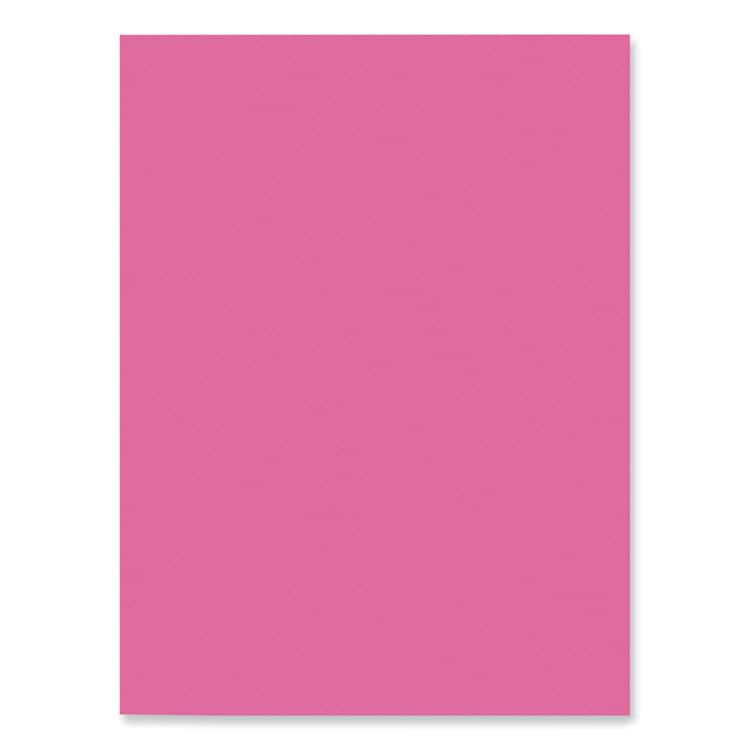 DIXON TICONDEROGA CO. SunWorks Construction Paper, 50 lb Text Weight, 9 x 12, Hot Pink, 50/Pack (PAC9103) thumbnail 2