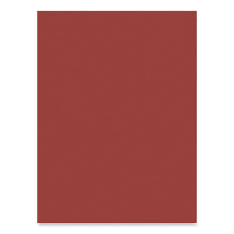 DIXON TICONDEROGA CO. SunWorks Construction Paper, 50 lb Text Weight, 9 x 12, Red, 50/Pack (PAC6103) thumbnail 2