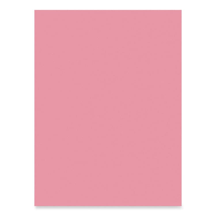 DIXON TICONDEROGA CO. SunWorks Construction Paper, 50 lb Text Weight, 9 x 12, Pink, 50/Pack (PAC7003) thumbnail 2