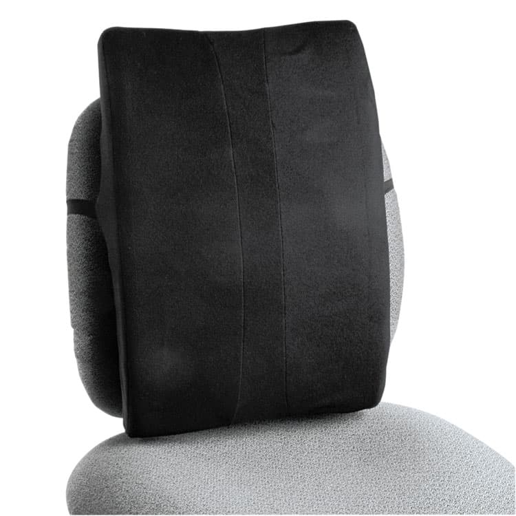 SAFCO PRODUCTS Remedease Full Height Backrest, 14 x 3 x 19.5, Black (SAF71301)