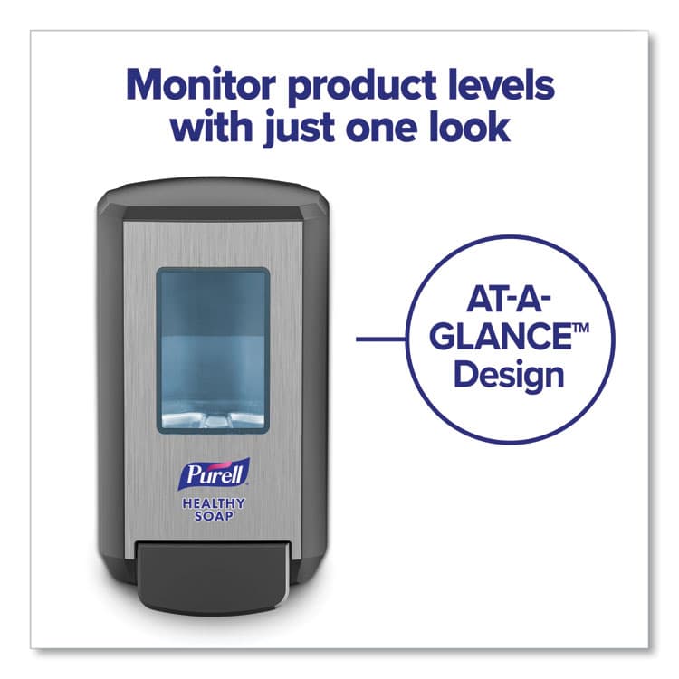 GO-JO INDUSTRIES HEALTHY SOAP Mild Foam Refill, For CS4 Dispensers, Fragrance-Free, 1,250 mL, 4/Carton (GOJ517404CT) thumbnail 4