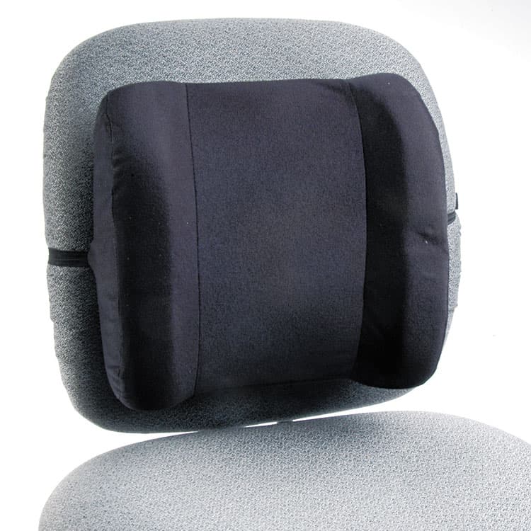 SAFCO PRODUCTS Remedease High Profile Backrest, 12.75 x 4 x 13, Black (SAF71491)