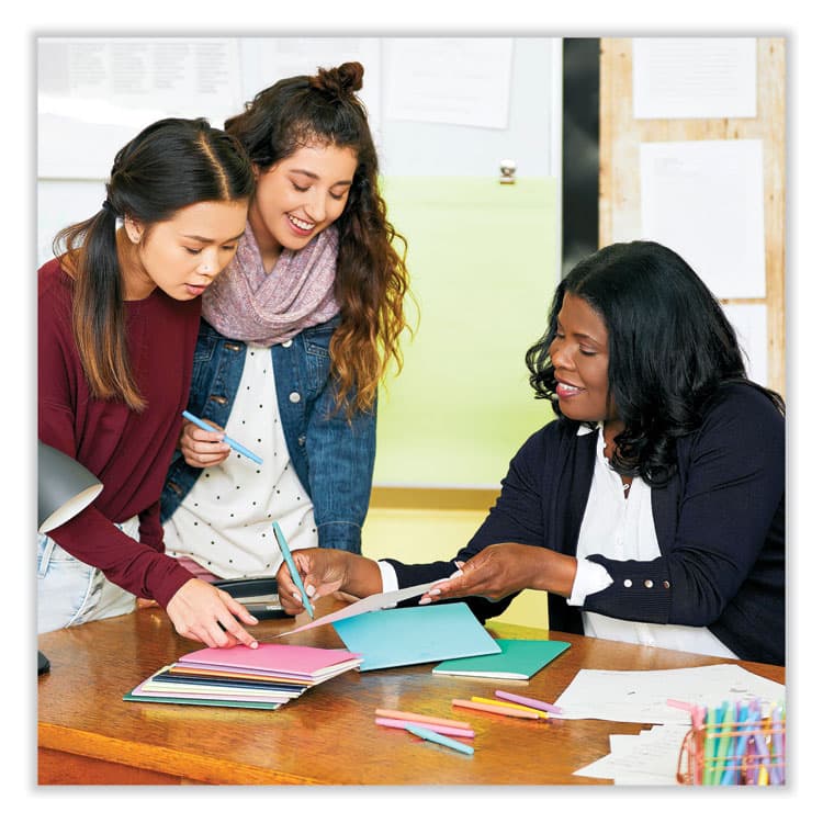 SANFORD Point Guard Flair Felt Tip Porous Point Pen, Stick, Medium 0.7 mm, Assorted Tropical Vacation Ink and Barrel Colors, 24/Pack (PAP1978998) thumbnail 3