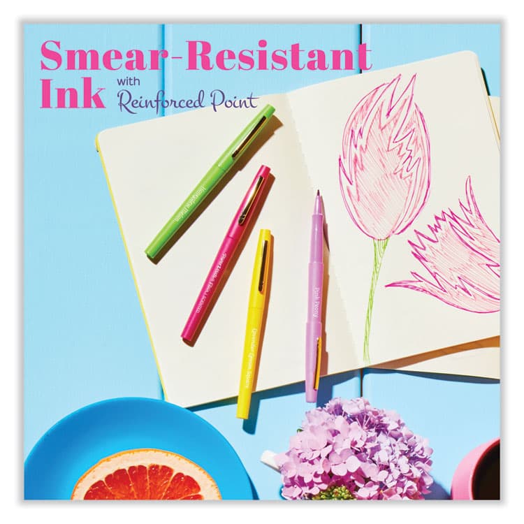 SANFORD Flair Scented Felt Tip Porous Point Pen, Stick, Medium 0.7 mm, Sunday Brunch Scents, Assorted Ink and Barrel Colors, 12/Pack (PAP2125359) thumbnail 4