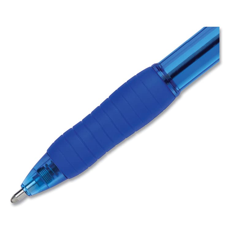 SANFORD Profile Ballpoint Pen, Retractable, Bold 1.4 mm, Blue Ink, Translucent Blue Barrel, 36/Pack (PAP2083008) thumbnail 4