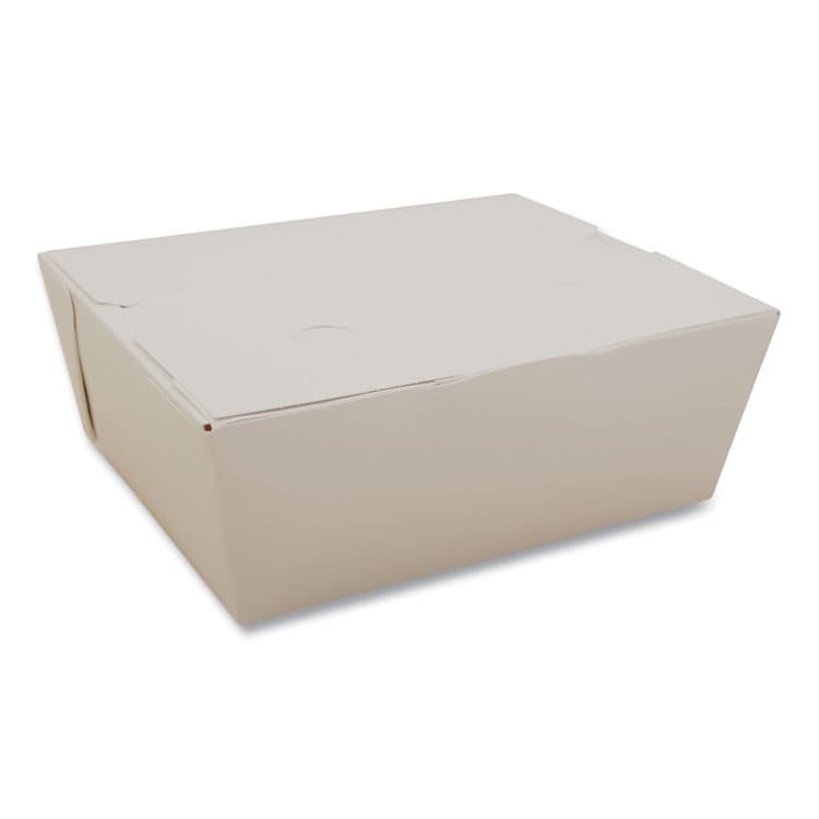 SOUTHERN CHAMPION TRAY ChampPak Carryout Boxes, 6 x 4.75 x 2.5, White, Paper, 300/Carton (SCH0748)