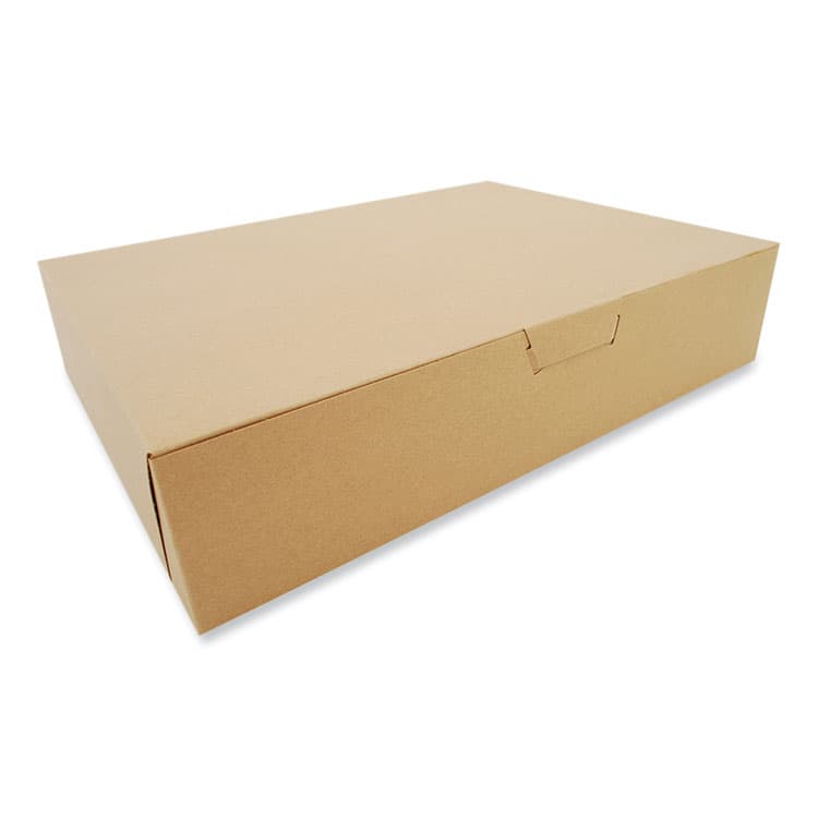 SOUTHERN CHAMPION TRAY Kraft One-Piece Non-Window Bakery Boxes, 19 x 14 x 4, Brown, Paper, 50/Carton (SCH1029K)