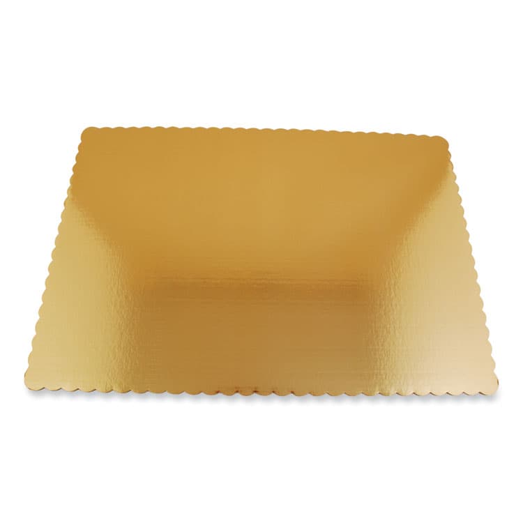 SOUTHERN CHAMPION TRAY Gold Cake Pads, 25.5 x 17.5, Gold, Paper, 25/Carton (SCH1670)