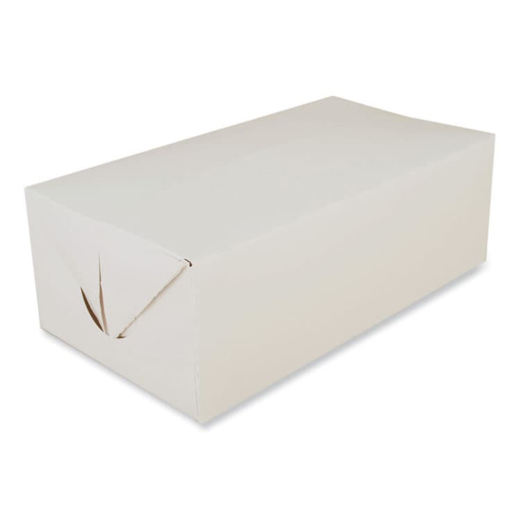 SOUTHERN CHAMPION TRAY Carryout Boxes, 9 x 5 x 3, White, Paper, 400/Carton (SCH2730)