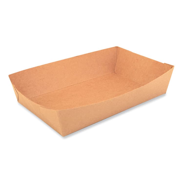SOUTHERN CHAMPION TRAY Paper Lunch Trays, 8.5 x 5.5 x 2, Brown, Paper, 500/Carton (SCH0598)