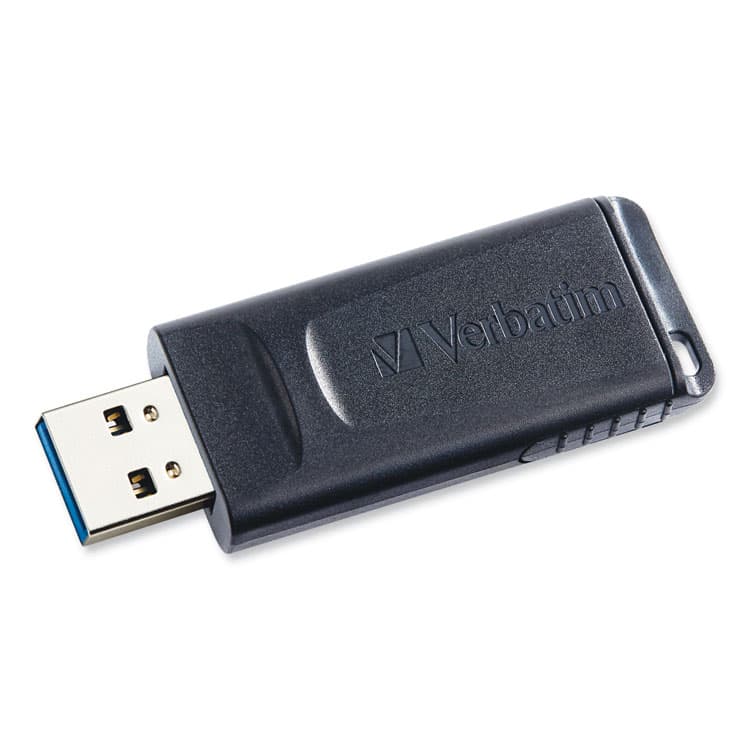 VERBATIM CORPORATION Store 'n' Go USB Flash Drive Business Bulk, 32 GB, Black, 10/Pack (VER70893)