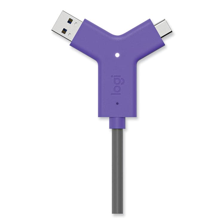 LOGITECH, . Swytch, USB-C, Purple/Black (LOG952000009) thumbnail 2