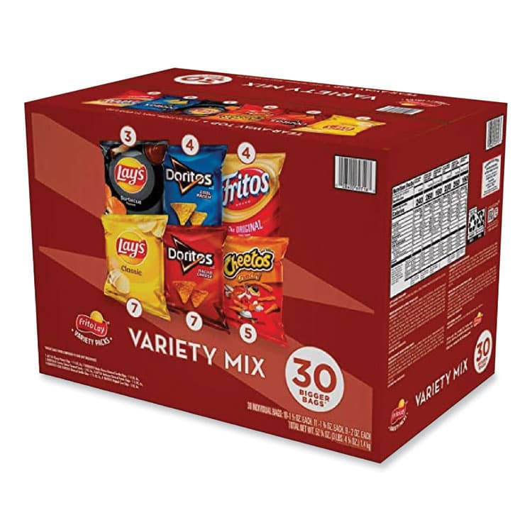 FRITO-LAY, . Classic Variety Mix, Assorted, 30 Bags/Box (LAY70227) thumbnail 4