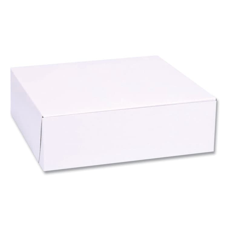 SOUTHERN CHAMPION TRAY White One-Piece Non-Window Bakery Boxes, Standard, 8 x 2.5 x 8, White, Paper, 250/Bundle (SCH1533)