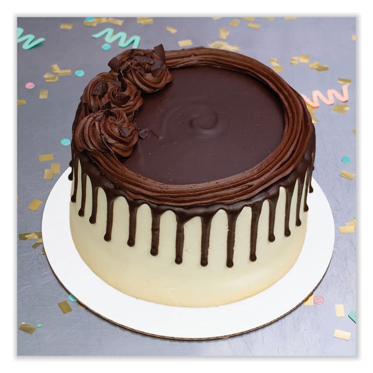 SOUTHERN CHAMPION TRAY Bright White Cake Circles, 12" Diameter, White, Paper, 100/Carton (SCH11221) thumbnail 2