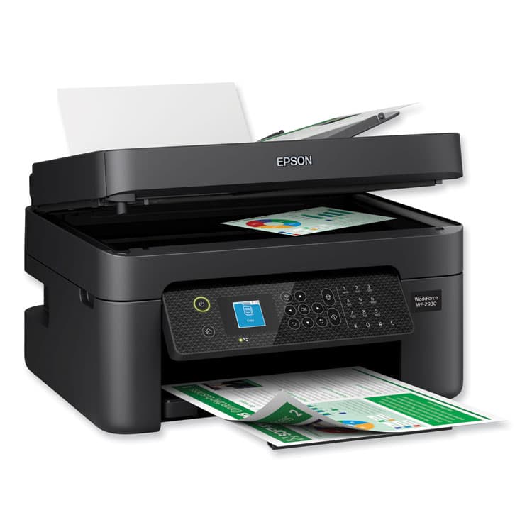 EPSON AMERICA, . WorkForce WF-2930 All-in-One Printer, Copy/Fax/Print/Scan (EPSC11CK63201C) thumbnail 2