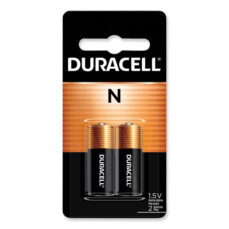 DURACELL PRODUCTS COMPANY Specialty Alkaline Battery, N, 1.5 V, 2/Pack (DURMN9100B2PK)