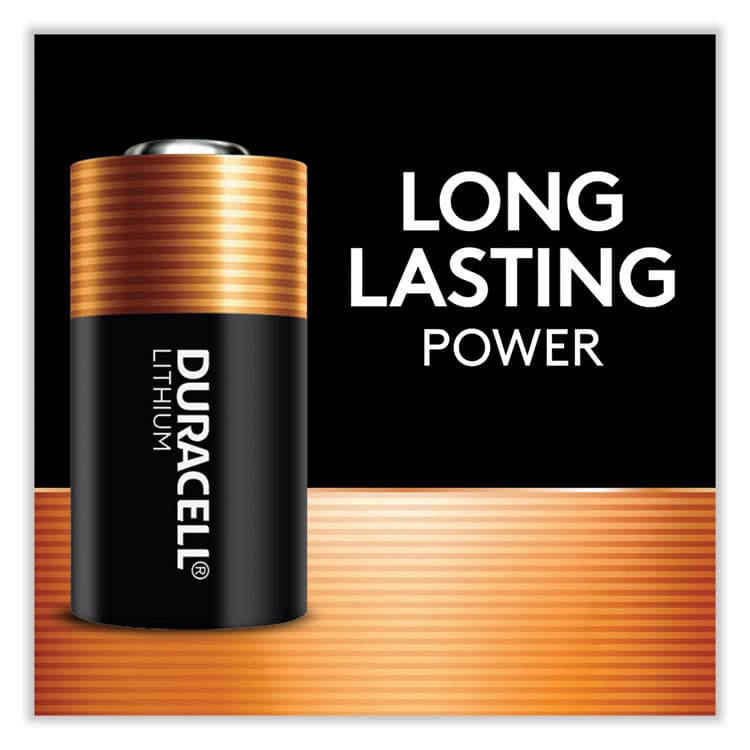 DURACELL PRODUCTS COMPANY Specialty High-Power Lithium Battery, 123, 3 V, 2/Pack (DURDL123AB2BPK) thumbnail 2