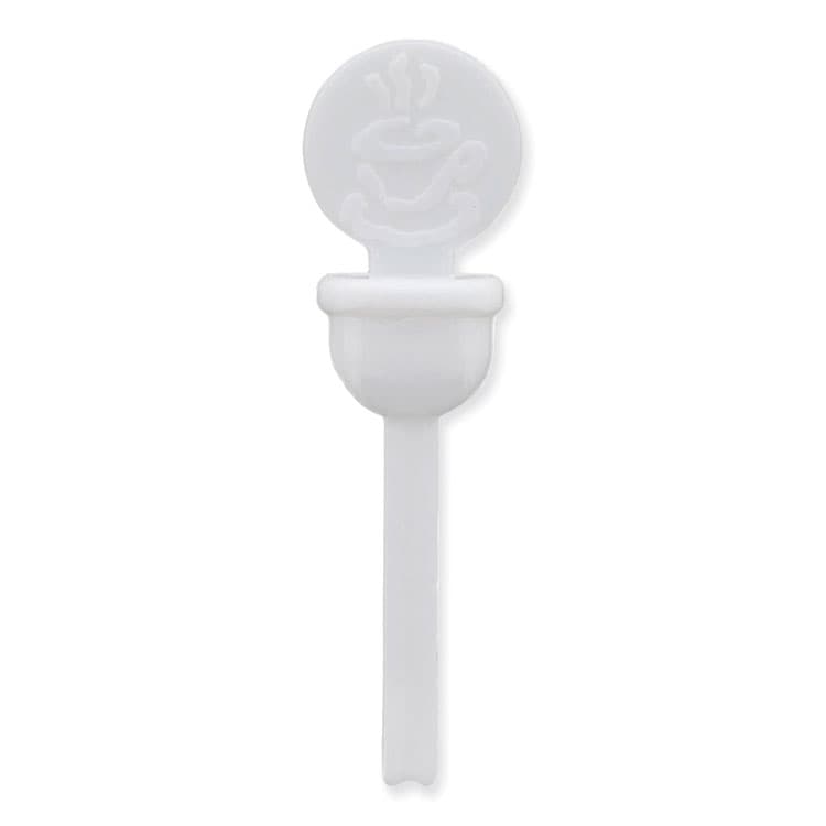 AMERCAREROYAL Beverage Plugs, 2", White, 2,000/Carton (RPPCPLUGW) thumbnail 2