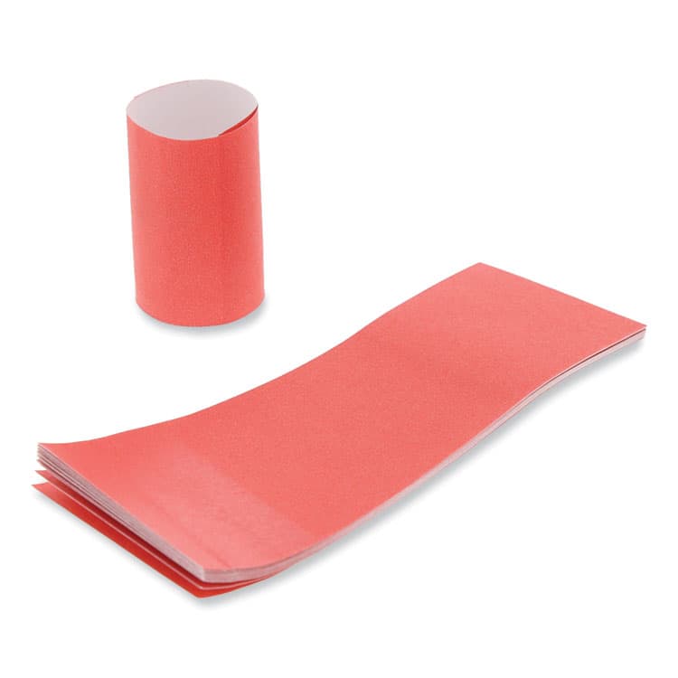 AMERCAREROYAL Napkin Bands, Red, 1.5", 2,500/Pack, 8 Packs/Carton (RPPRNB20MA) thumbnail 2