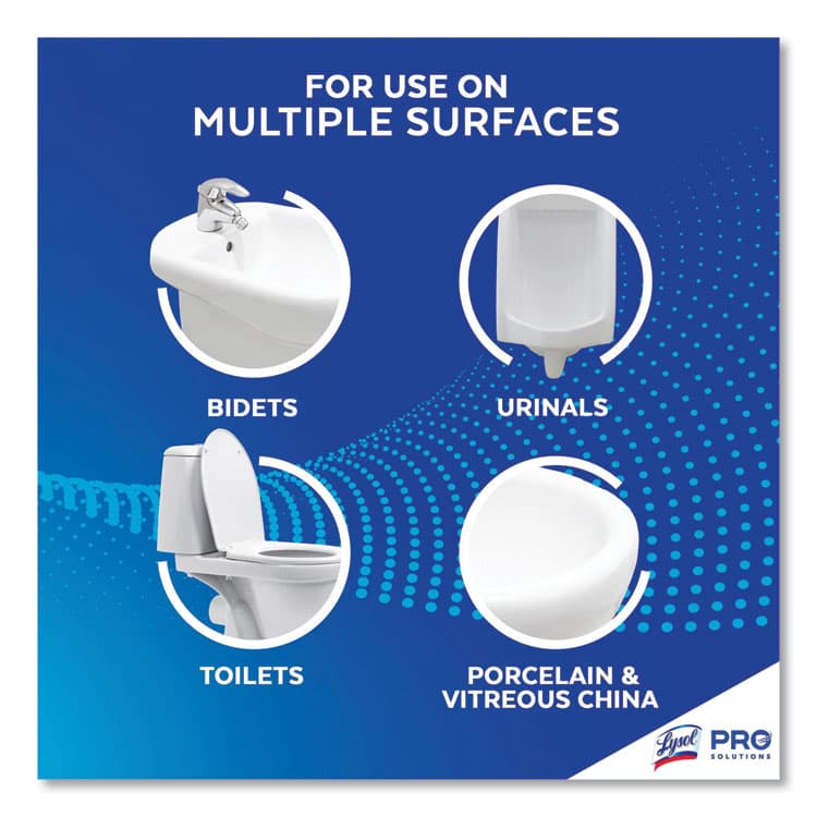 RECKITT BENCKISER Disinfectant Toilet Bowl Cleaner, Atlantic Fresh, 24 oz Bottle, 2/Pack (RAC98016PK) thumbnail 4