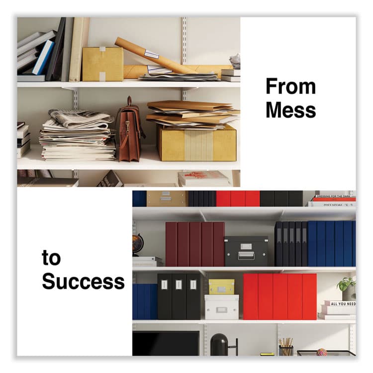 UNIVERSAL OFFICE PRODUCTS Slant D-Ring View Binder, 3 Rings, 0.5" Capacity, 11 x 8.5, Light Blue (UNV20703) thumbnail 3