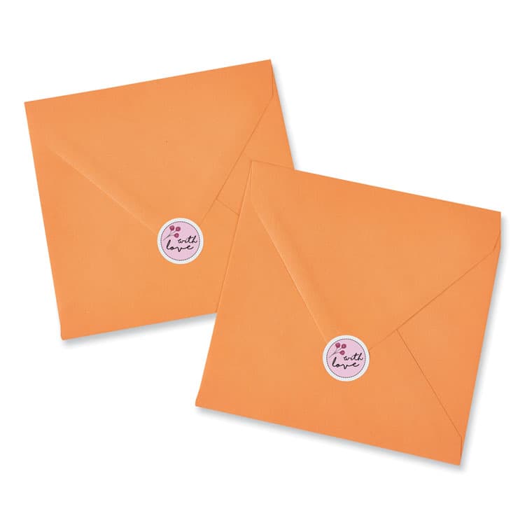 AVERY PRODUCTS CORPORATION Removable Multi-Use Labels, Inkjet/Laser Printers, 1" dia, White, 63/Sheet, 15 Sheets/Pack (AVE6450) thumbnail 4