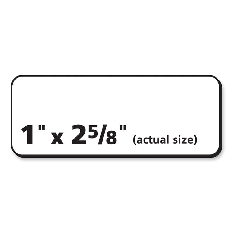 AVERY PRODUCTS CORPORATION Labels, Laser Printers, 1 x 2.63, White, 30/Sheet, 100 Sheets/Box (AVE30600) thumbnail 4