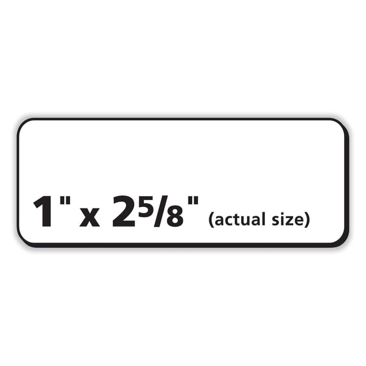 AVERY PRODUCTS CORPORATION Labels, Laser Printers, 1 x 2.63, White, 30/Sheet, 250 Sheets/Box (AVE30606) thumbnail 4