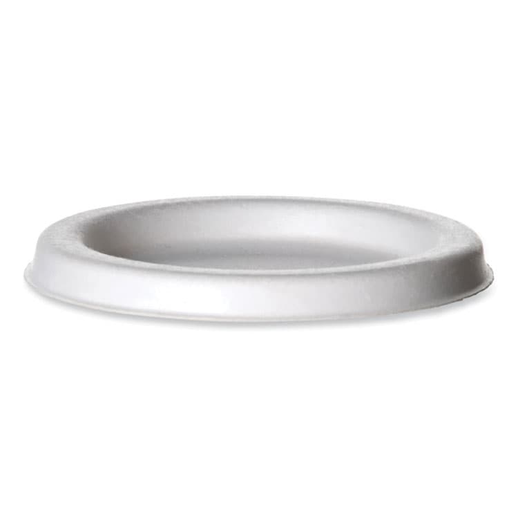 ECO-PRODUCTS,INC. Sugarcane Portion Cup Lids, Fits 2 oz Portion Cups, White, 2,500/Carton (ECOEPSPCLID2)