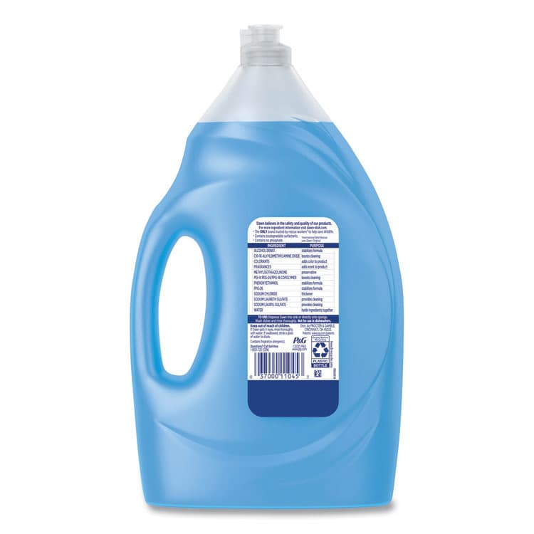 PROCTER & GAMBLE Ultra Liquid Dish Detergent, Dawn Original, 56 oz Squeeze Bottle, 2/Carton (PGC00054) thumbnail 2