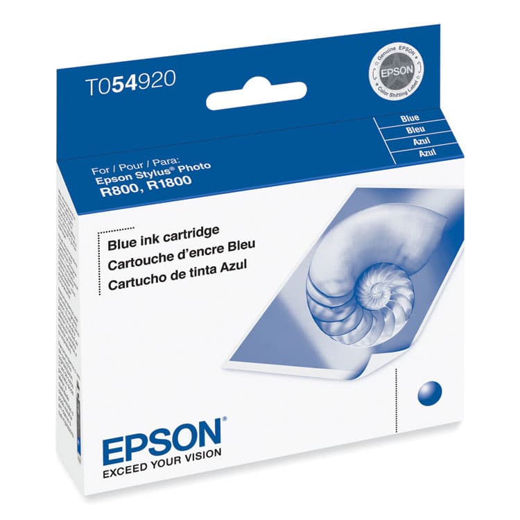 EPSON AMERICA, . T054920 (54) Ink, 400 Page-Yield, Blue (EPST054920) thumbnail 2