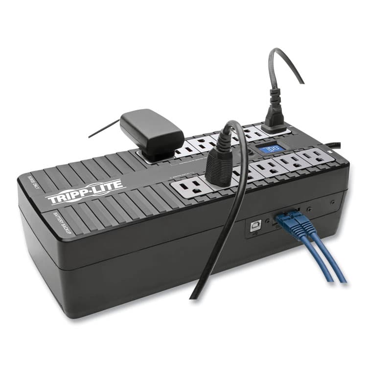 EATON CORPORATION ECO Series Energy-Saving Standby UPS, 12 Outlets, 850 VA, 420 J (TRPECO850LCD) thumbnail 2