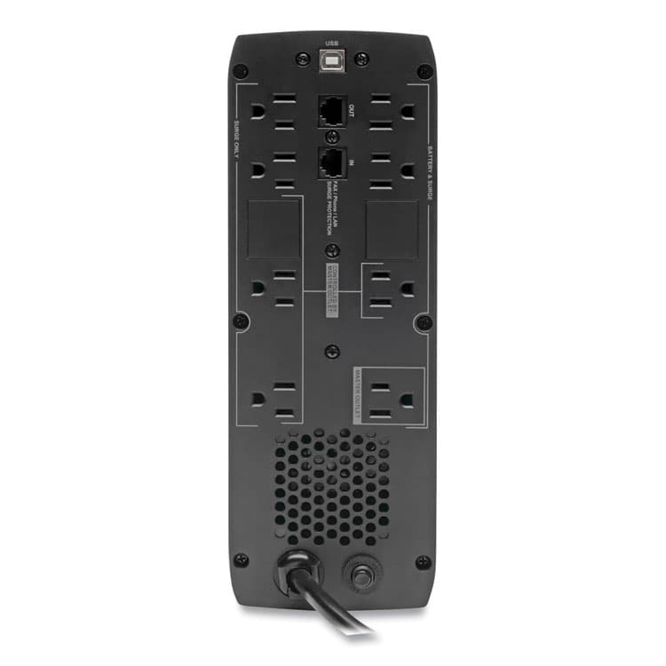 EATON CORPORATION ECO Series Desktop UPS Systems with USB Monitoring, 8 Outlets, 1,000 VA, 316 J (TRPECO1000LCD) thumbnail 2