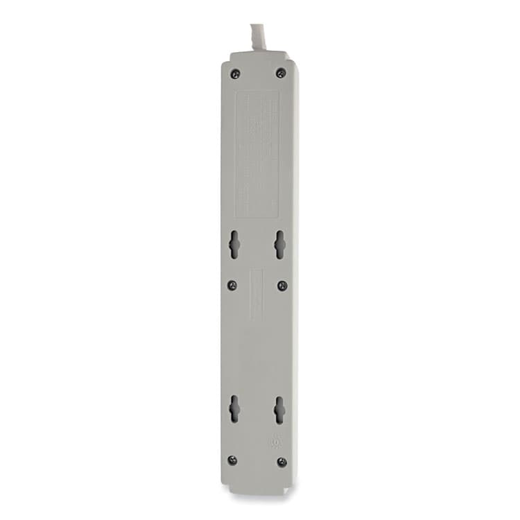 EATON CORPORATION Protect It! Surge Suppressor, 6 AC Outlets, 4 ft. Cord, 790 J, Light Gray (TRPTLP604) thumbnail 2