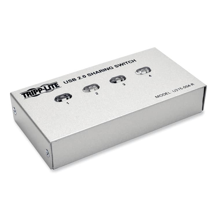EATON CORPORATION USB 2.0 Printer/Peripheral Sharing Switch, 4 Ports (TRPU215004R)