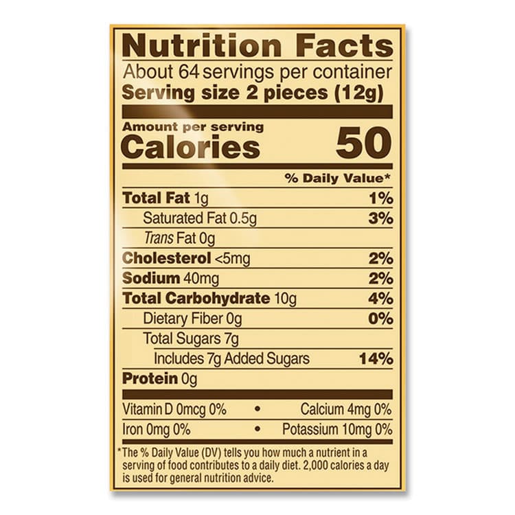 STORCK Hard Candies, Caramel, 27 oz Bag (WRT46055) thumbnail 3