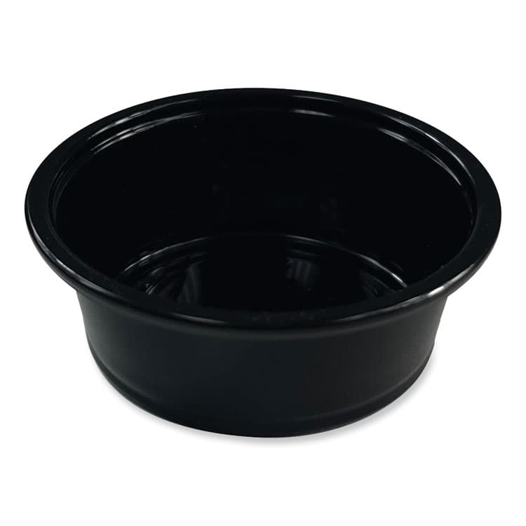 BOARDWALK Souffle/Portion Cups, 1.5 oz, Plastic, Black, 2,500/Carton (BWKPRTN15BL) thumbnail 2