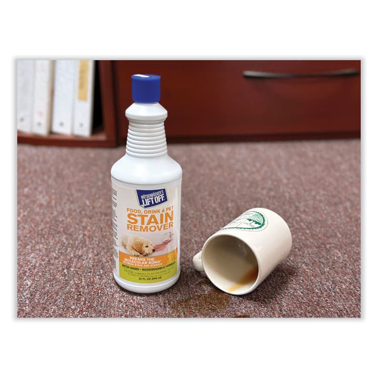 MOTSENBOCKER'S Food/Beverage/Protein Stain Remover, 32 oz Pour Bottle (MOT40503) thumbnail 4