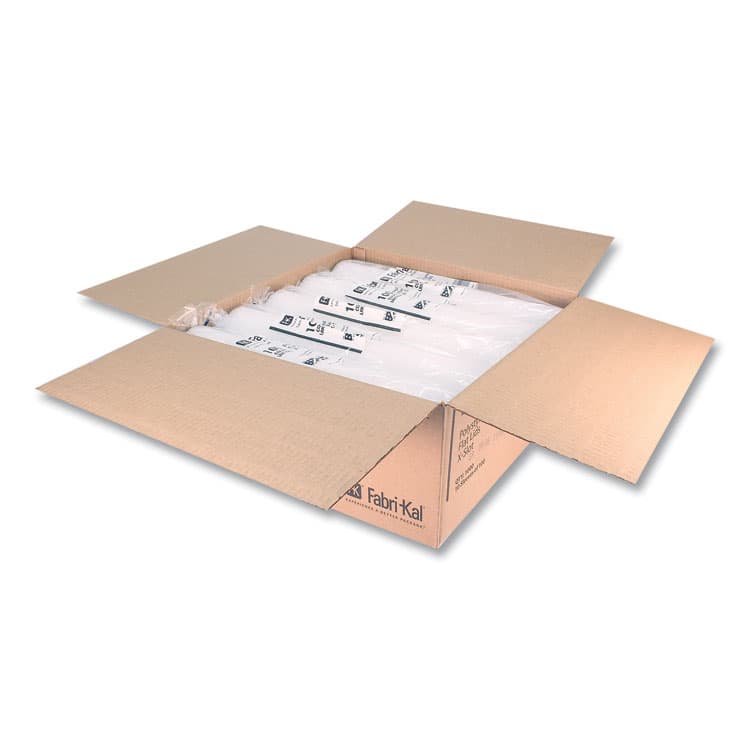FABRI-KAL RK Cup Lids, Fits 16 oz to 20 oz Cold Cups, Plastic, Translucent, 1,000/Carton (FABLRK1620) thumbnail 2