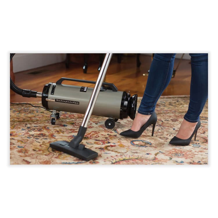 METROVAC Metropolitan Professionals Canister Vacuum, 11.25 A Current, Black (MEV104577942) thumbnail 3
