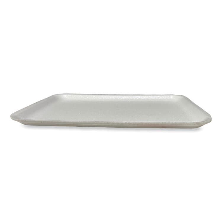 GEN Meat Trays, 13.81 x 9.25 x 0.71, White, Foam, 100/Carton (GEN1014WH) thumbnail 3