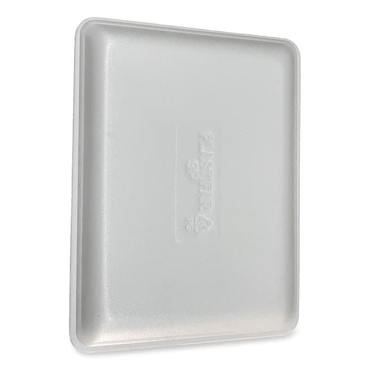 GEN Meat Trays, #9P, 12.25 x 9.25 x 0.62, White, Foam, 200/Carton (GEN9PWH) thumbnail 3