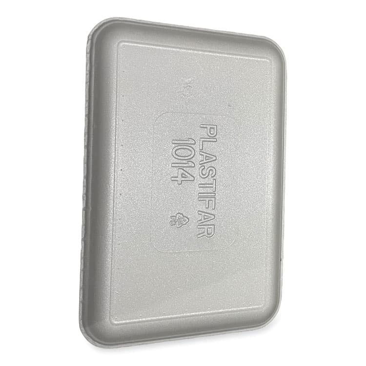 GEN Meat Trays, 13.81 x 9.25 x 0.71, White, Foam, 100/Carton (GEN1014WH) thumbnail 4