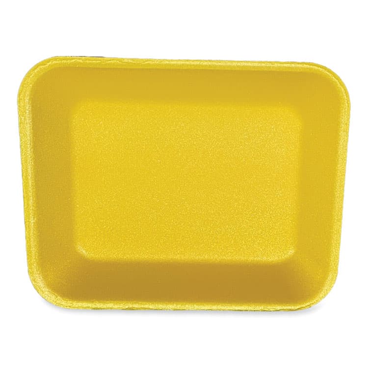 GEN Meat Trays, #8P, 10.8 x 8.82 x 1.5, Yellow, Foam, 200/Carton (GEN8PYEL) thumbnail 4